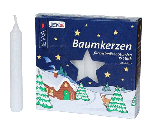 Baumkerzen - White<br>Tree Candles - 13mm